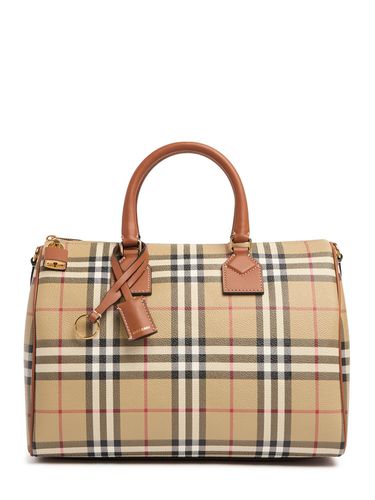 Bolso De Mano Mediano Bowling Con Asa - BURBERRY - Modalova