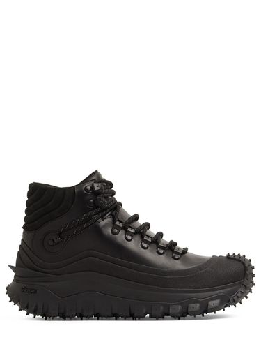 Trailgrip Gtx Leather Lace-up Boots - MONCLER - Modalova