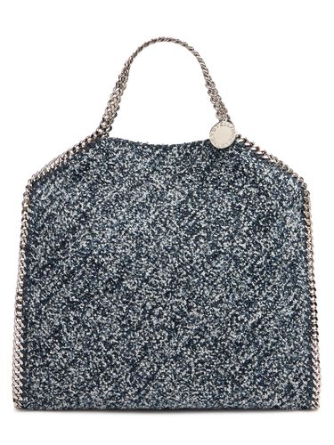 Bolso Falabella De Tweed Eco Denim - STELLA MCCARTNEY - Modalova