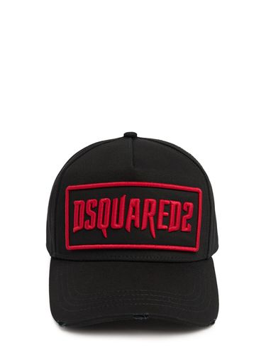 Cappello Baseball Horro Con Logo - DSQUARED2 - Modalova