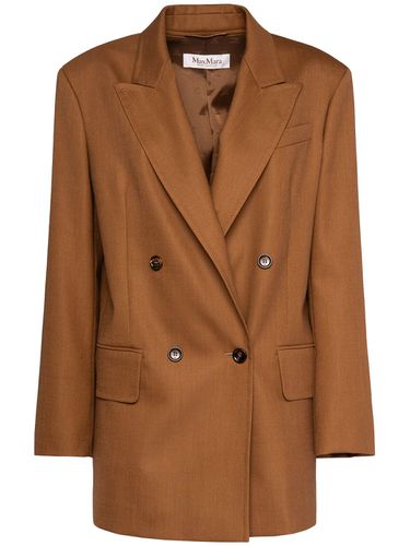 Blazer Palanca In Misto Lana - MAX MARA - Modalova