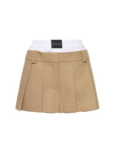 Boxer Top Pleated Skort - ALEXANDER WANG - Modalova