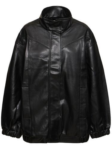 Brooklyn Recycled Leather Blend Bomber - THE GARMENT - Modalova