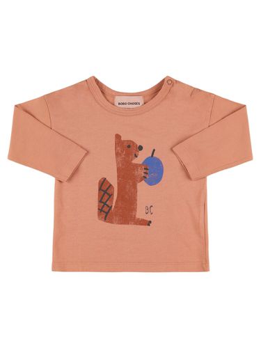 Camiseta De Algodón Estampada - BOBO CHOSES - Modalova