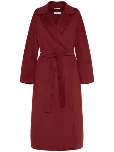 Elisa Wool Belted Long Coat - 'S MAX MARA - Modalova