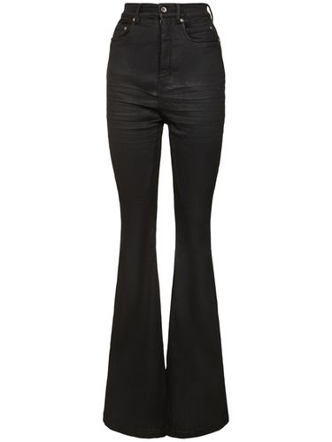 Jeans Acampanados De Denim - RICK OWENS DRKSHDW - Modalova