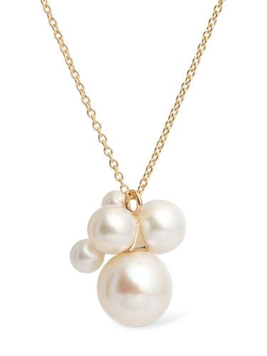 Bisou Simple 14kt & Pearl Necklace - SOPHIE BILLE BRAHE - Modalova