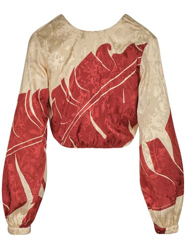 Afterwork Printed Jacquard L/s Top - JOHANNA ORTIZ - Modalova