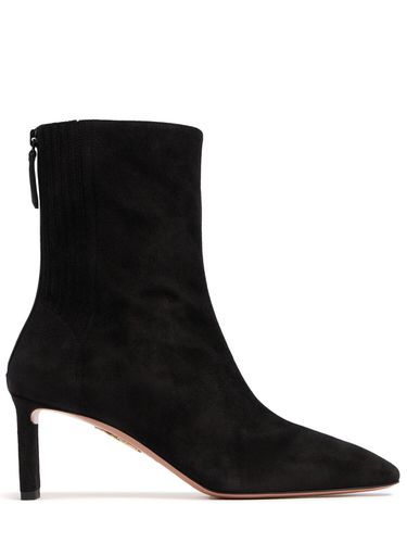 Mm Blade Suede Ankle Boots - AQUAZZURA - Modalova