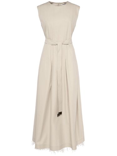 Vestido Midi De Sarga De Algodón - 'S MAX MARA - Modalova