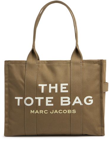 Borsa The Large Tote In Cotone - MARC JACOBS - Modalova