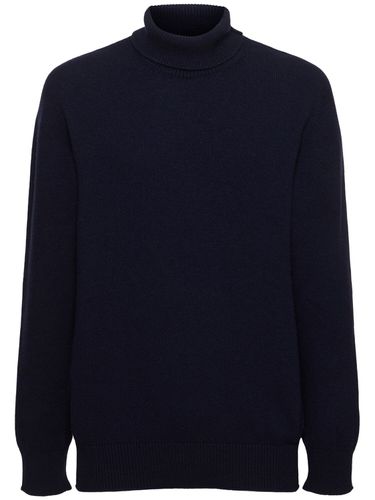 Knitted Turtleneck Sweater - LANEUS - Modalova