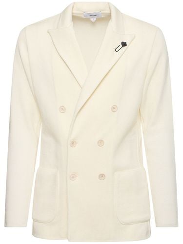 Blazer Aus Wollstrick - LARDINI - Modalova