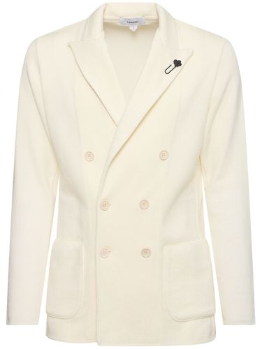 Blazer De Punto De Lana - LARDINI - Modalova