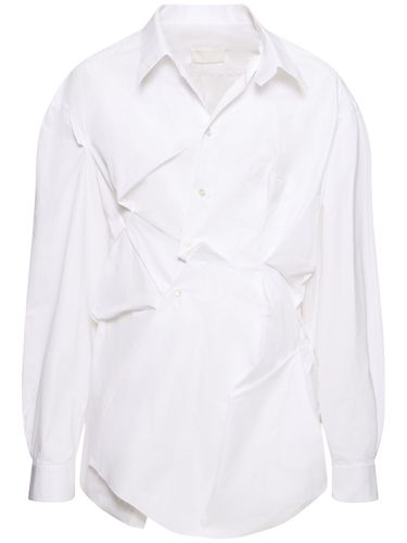 Camisa De Popelina De Algodón - MAISON MARGIELA - Modalova