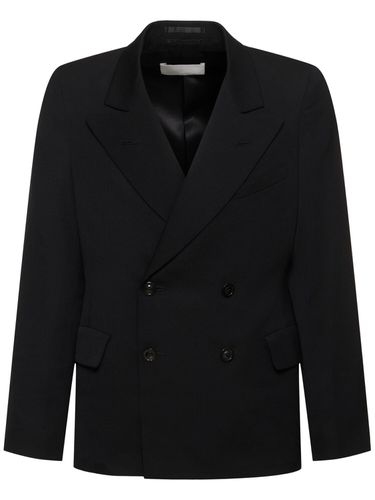 Zweireihiger Blazer Aus Wolle - MAISON MARGIELA - Modalova