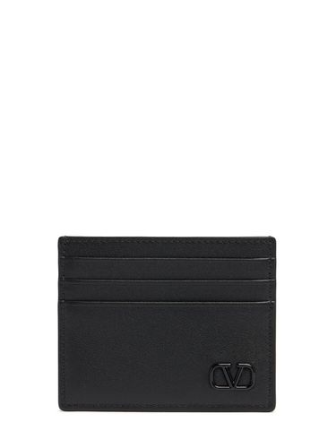 Mini Vlogo Signature Card Holder - VALENTINO GARAVANI - Modalova