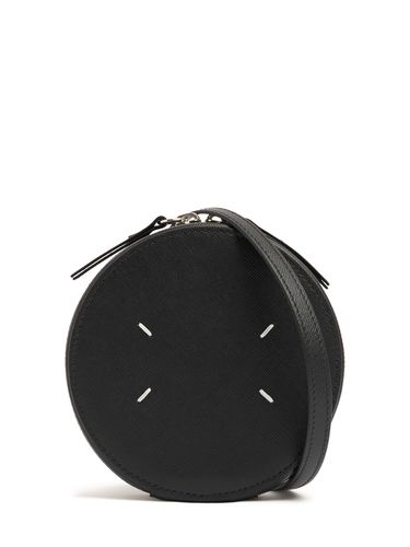 Saffianoledertasche „micro Circle Bag“ - MAISON MARGIELA - Modalova