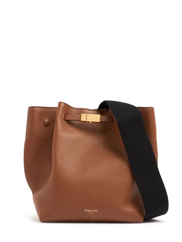 Borsa Bucket New York In Pelle Martellata - DEMELLIER - Modalova