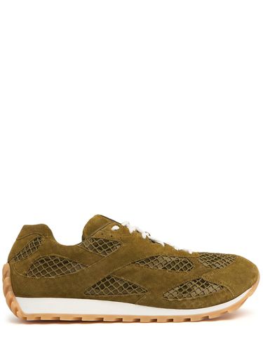 Orbit Suede & Mesh Sneakers - BOTTEGA VENETA - Modalova