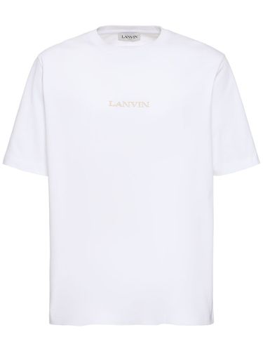 Camiseta De Algodón - LANVIN - Modalova