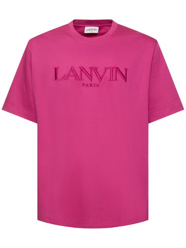 Brodé Short Sleeve T-shirt - LANVIN - Modalova