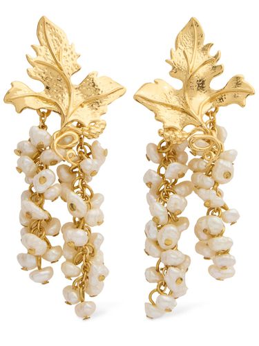 Mini Adile Pearl Drop Earrings - PERACAS - Modalova