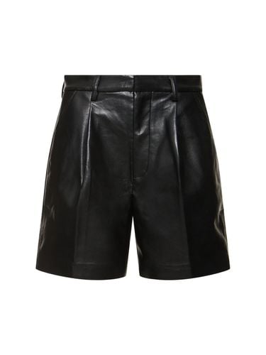 Carmen Recycled Leather Blend Shorts - ANINE BING - Modalova