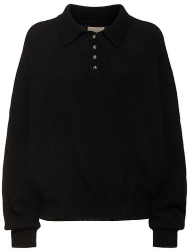 Rene Cashmere Polo Sweater - KHAITE - Modalova