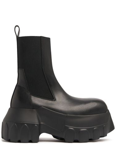 Mm Beatle Mega Tractor Leather Boots - RICK OWENS - Modalova