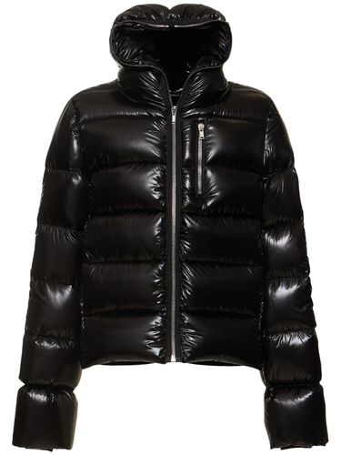 Chaqueta De Plumas De Nylon Brillante - RICK OWENS - Modalova