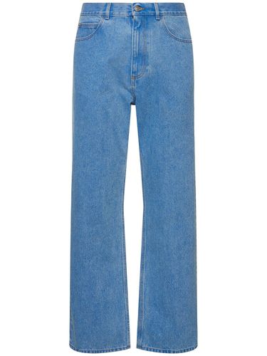 Jeans Larghi In Denim Di Cotone - MARNI - Modalova