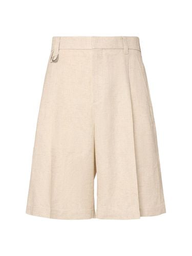 Shorts Le Short Melo In Misto Lino - JACQUEMUS - Modalova