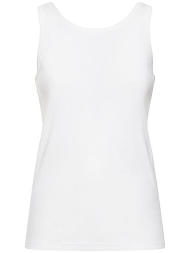 Frankie Cotton Jersey Tank Top - THE ROW - Modalova