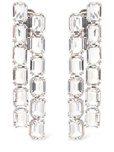 Millenia Crystal Drop Earrings - SWAROVSKI - Modalova