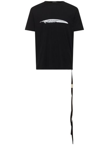 T-shirt Baptist In Cotone Con Stampa - ANN DEMEULEMEESTER - Modalova