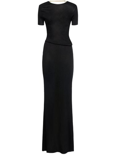 Vestido Largo De Punto De Viscosa - TOM FORD - Modalova