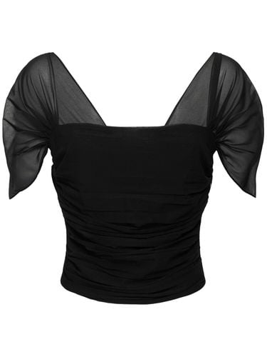 Silk Blend Top - GIUSEPPE DI MORABITO - Modalova