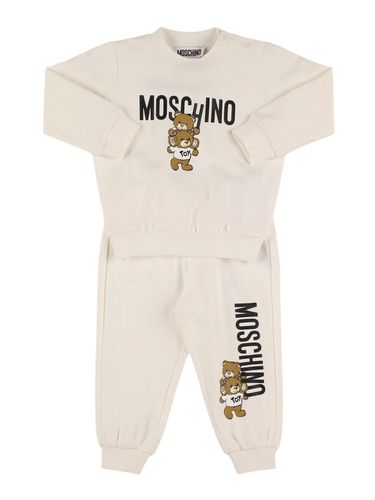 Sudadera Y Pantalones De Algodón - MOSCHINO - Modalova