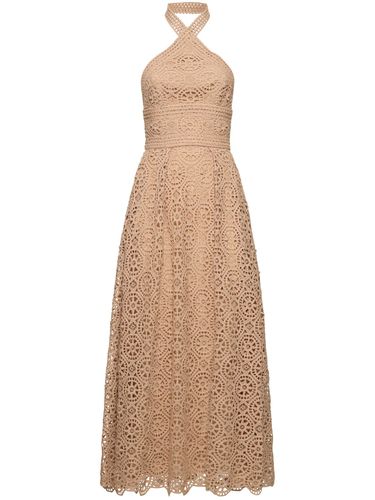 Midi-neckholder-kleid - ELIE SAAB - Modalova