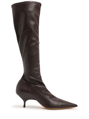 Mm Hera Faux Leather Tall Boots - GIA BORGHINI - Modalova