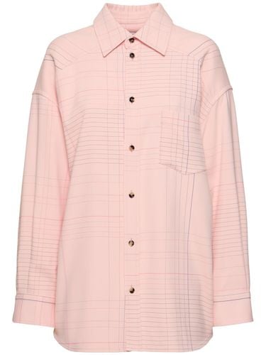 Camicia Notebook In Viscosa - BOTTEGA VENETA - Modalova