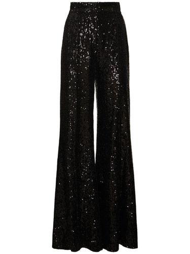 Ausgestellte Hose Mit Pailletten - ELIE SAAB - Modalova