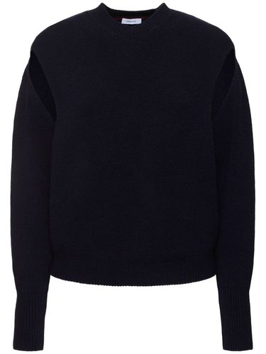 Cashmere Blend Cutout Sweater - FERRAGAMO - Modalova