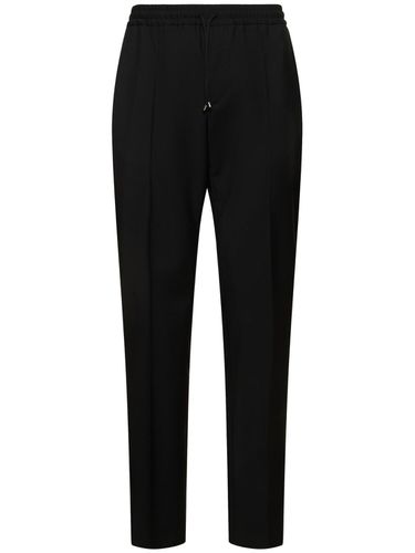 Pantalones Jogger Lana Y Mohair - VALENTINO - Modalova