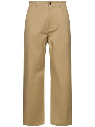 Stretch Cotton Canvas Cargo Pants - VALENTINO - Modalova