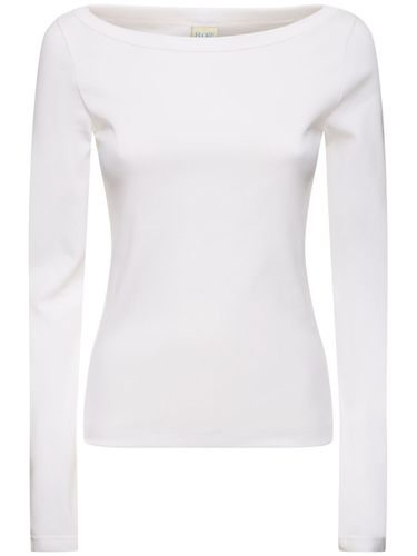 Steffi Longsleeve Organic Cotton T-shirt - FLORE FLORE - Modalova