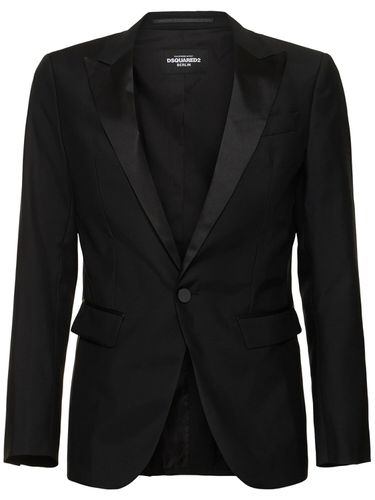 Blazer Aus Wolle Und Seide „berlin“ - DSQUARED2 - Modalova