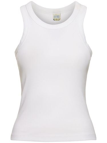 Tank Top Hannah Tank In Cotone Organico A Costine - FLORE FLORE - Modalova