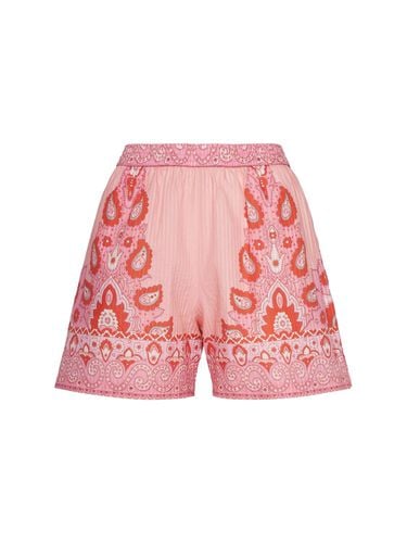 Shorts De Seda Y Algodón Estampados - ETRO - Modalova